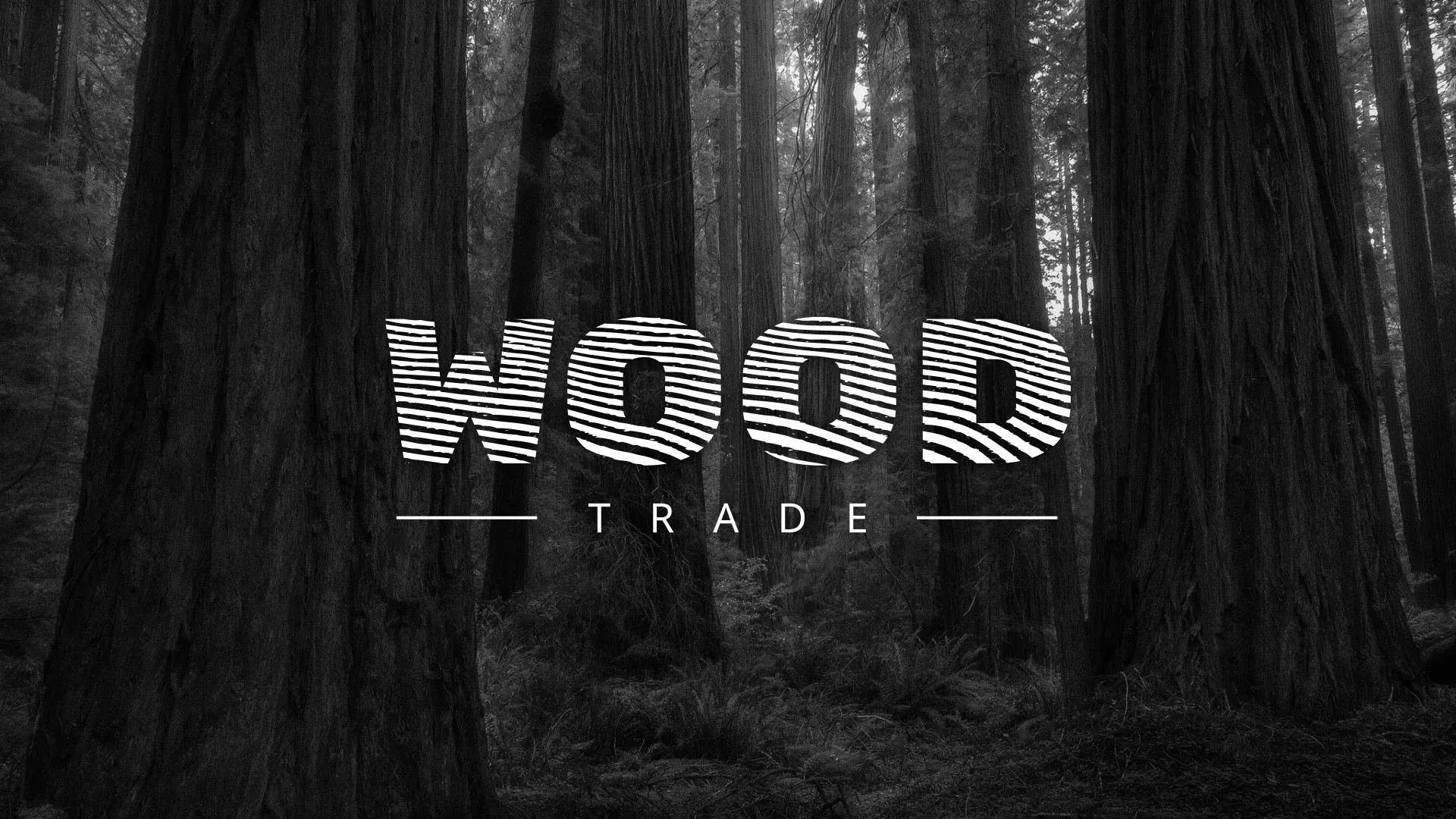 Разработка логотипа для компании «Wood Trade» в Тереке